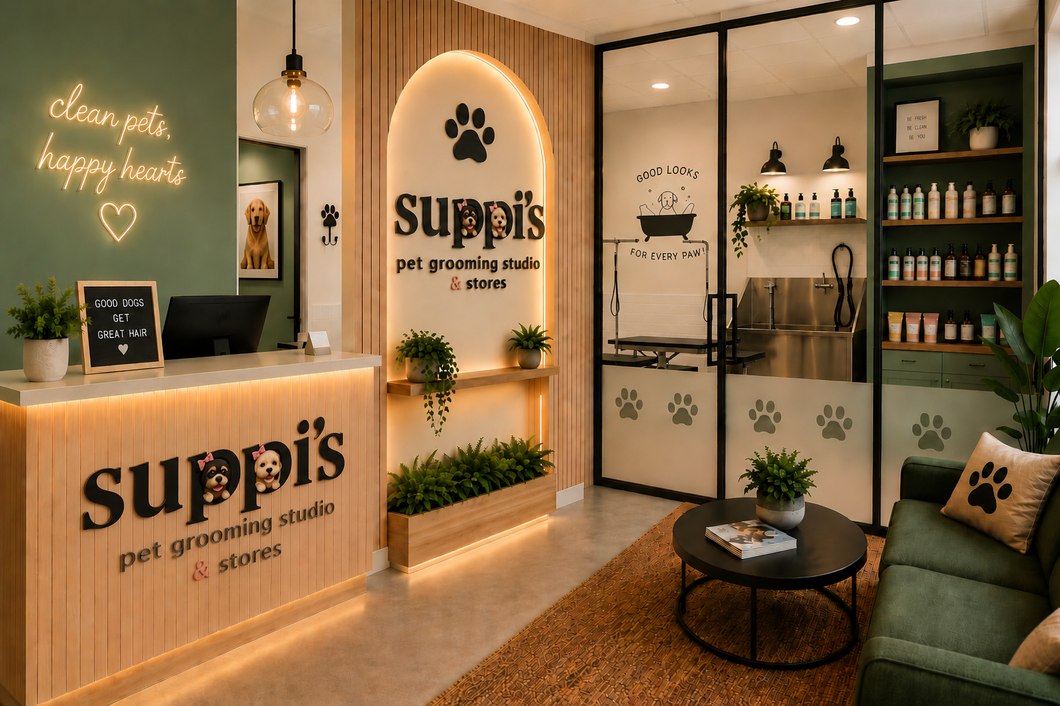Suppi's pet grooming studio grooming job opening