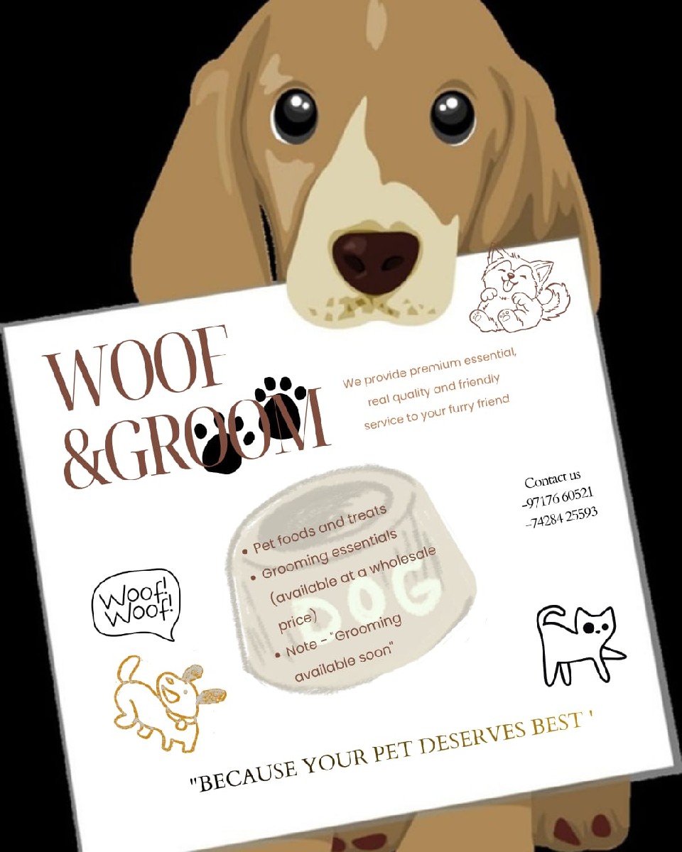 Woof and groom grooming job opening